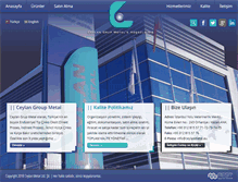 Tablet Screenshot of ceylanmetal.eu